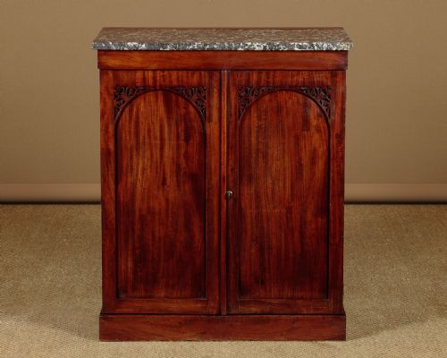 Narrow Mahogany Side Cabinet C.1820