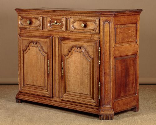 French Oak Dresser Base C.1780