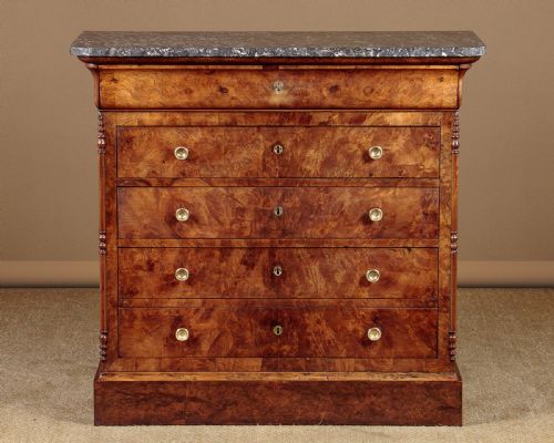 Small Walnut Commode C.1830