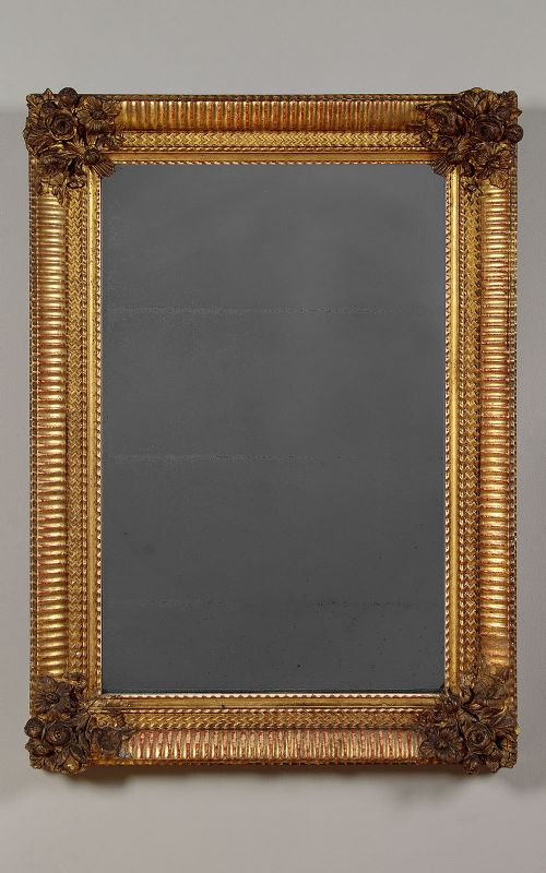 Gilded Gesso Wall Mirror C.1890