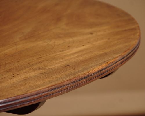 MAHOGANY TILTTOP SIDE TABLE C1820 - ADDITIONAL PHOTO 3
