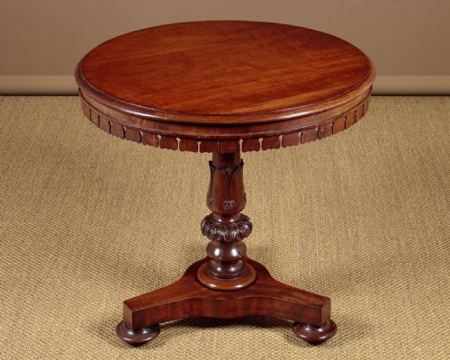 William IV Mahogany Wine Table C.1835