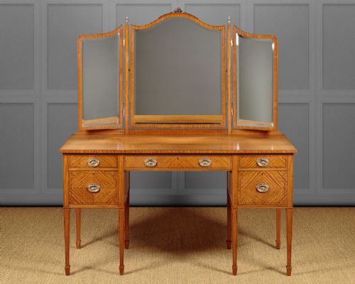 Satinwood Dressing Table C.1910