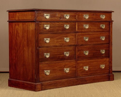 Mahogany Double Chest of Drawers C.1910