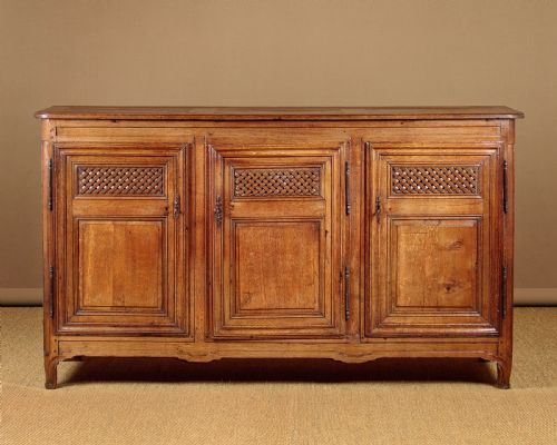 French Oak Dresser Base C.1790