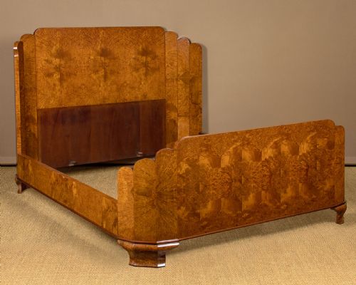 Art Deco Double Bed C.1930