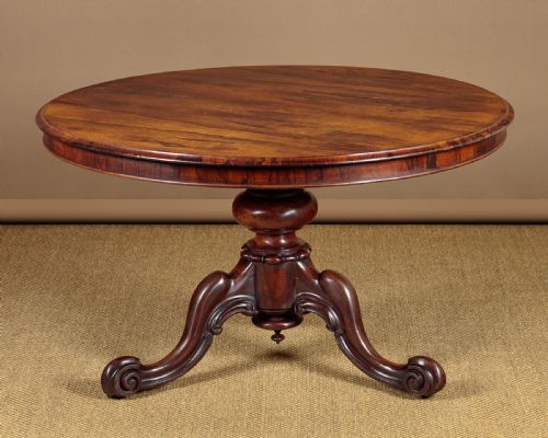 Rosewood Breakfast Dining Table C.1840