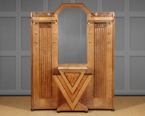 Art Deco Hall Stand C.1930