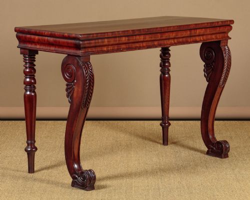 Regency Mahogany Console Table C.1830