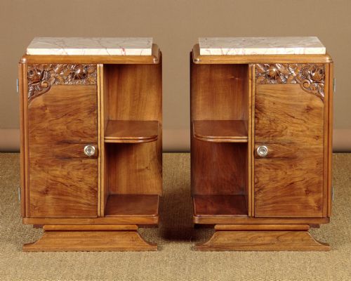 Pair of Art Deco Side Cabinets C.1930
