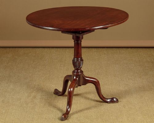 Georgian Mahogany Tripod Table C.1790