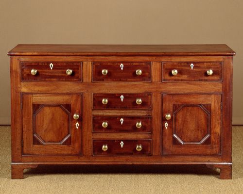 Mahogany Welsh Dresser Base Sideboard C.1860