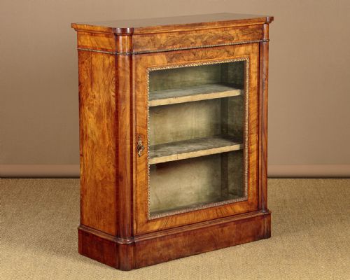 Walnut Pier Cabinet C.1880