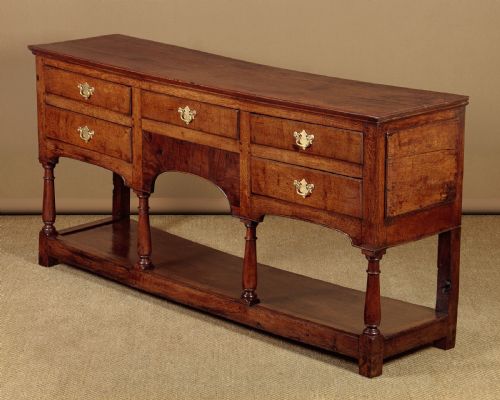 Welsh Potboard Dresser Base C.1810