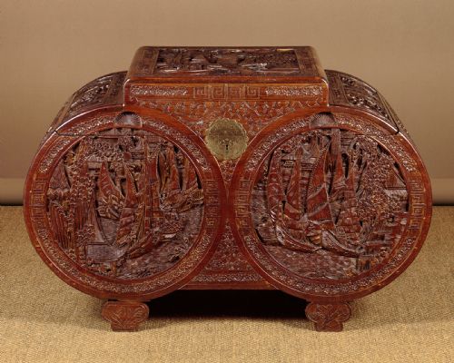 Oriental Camphorwood Chest C.1930