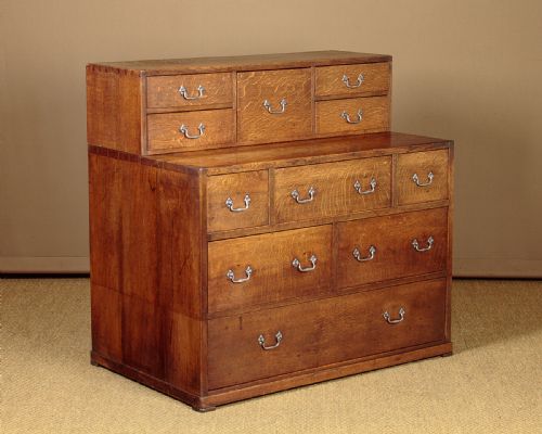 Large Oak Chest of Drawers C.1900