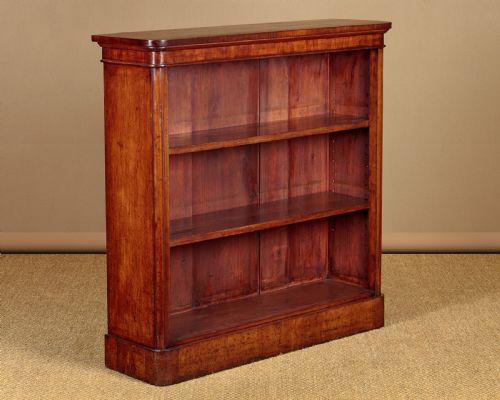 Mahogany Open Bookcase C.1880