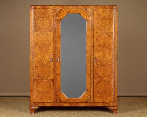Art Deco Wardrobe C.1930