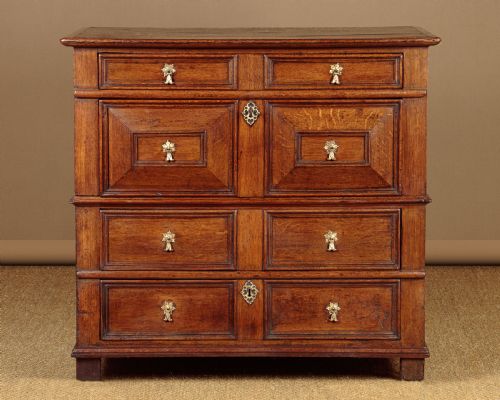 18th.c. Oak Chest of Drawers C.1780