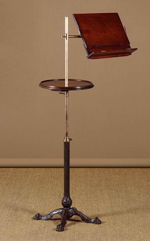 Adjustable Reading Stand & Wine Table C.1880