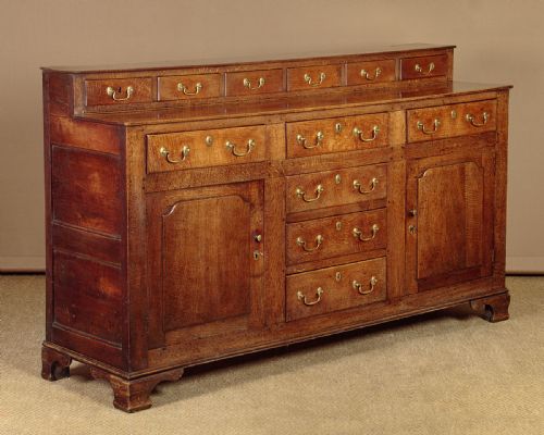 Welsh Dresser Base with Spice Drawers C.1770