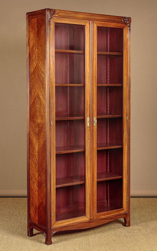 Tall Art Deco Bookcase C.1930