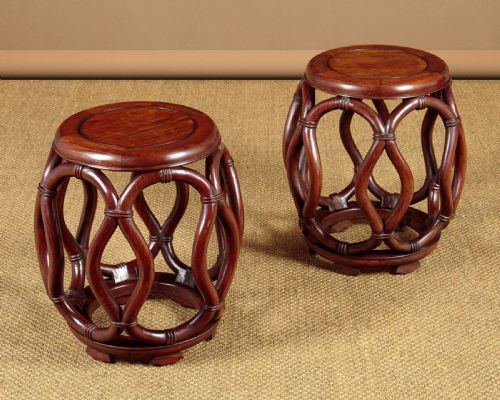 Pair of Chinese Barrel Stools C.1920.