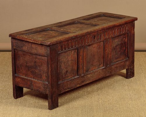 Mid 18th.c. Oak Coffer
