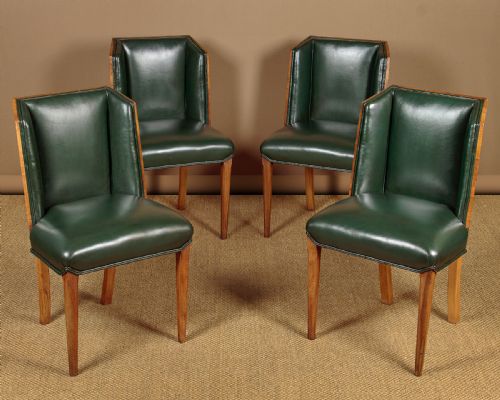 Set of Four Art Deco Dining Chairs C.1930