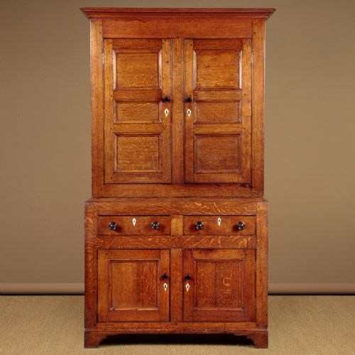 Welsh Oak Kitchen Cupboard C.1820