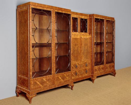 11 Feet Long Art Deco Display Cabinet C.1930