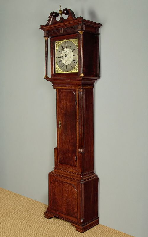 fig 1. Welsh Longcase Clock by Watkin Owen of Llanrwst c.1780