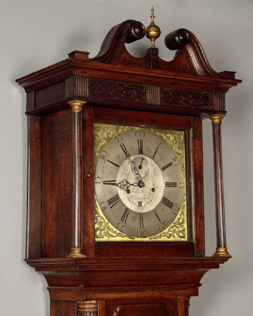 fig 2. Welsh Longcase Clock by Watkin Owen of Llanrwst c.1780