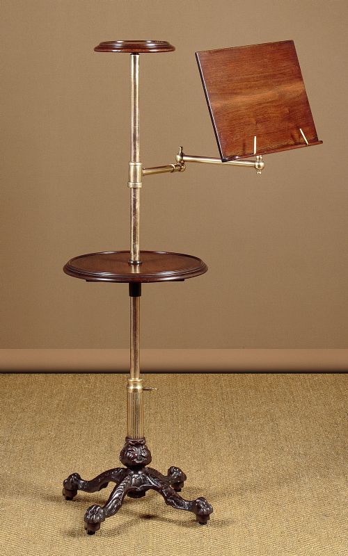 Adjustable Reading Stand & Wine Table 1900