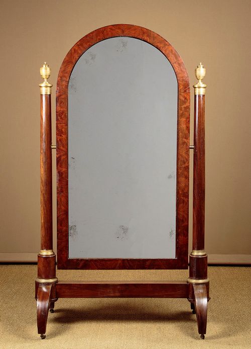 French Empire Cheval Mirror C.1820
