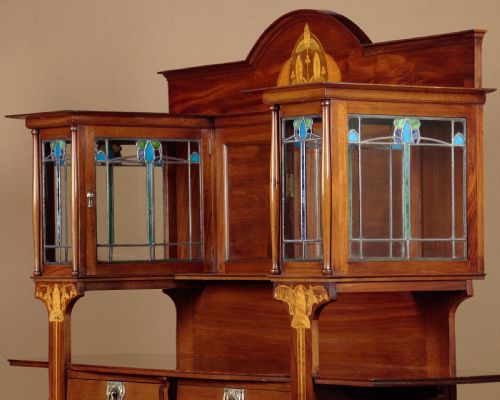 fig 2. Exceptional Arts & Crafts Cabinet c.1900