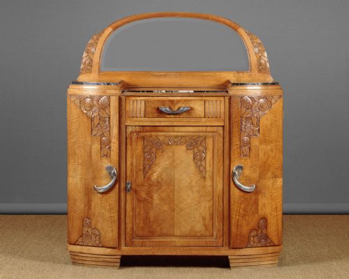 Small Art Deco Sideboard C.1930