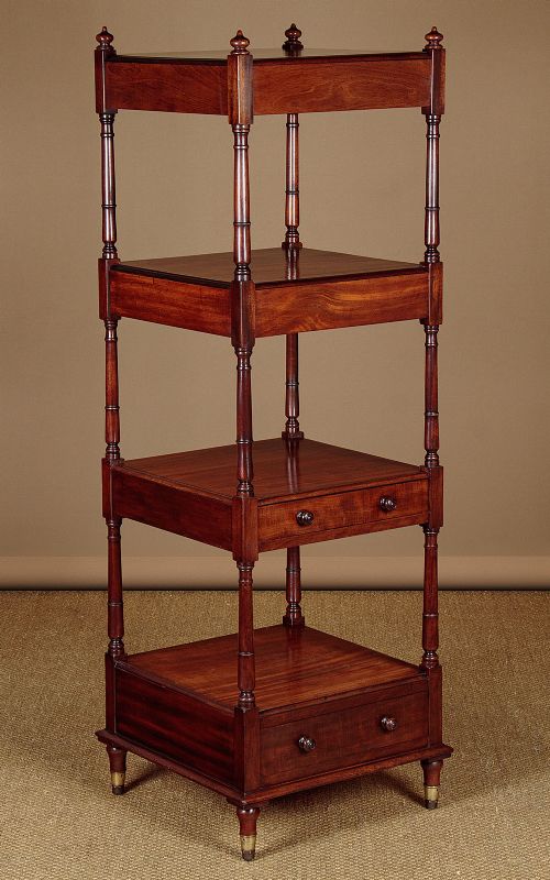 Narrow Four Tier Dumb Waiter C.1860