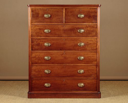 Tall Mahogany Chest of Drawers C.1910