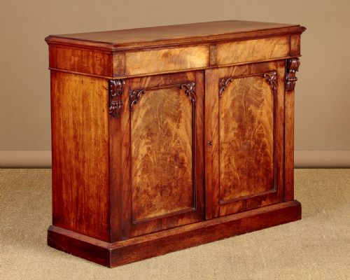 Mahogany Chiffonier Side Cabinet C.1860