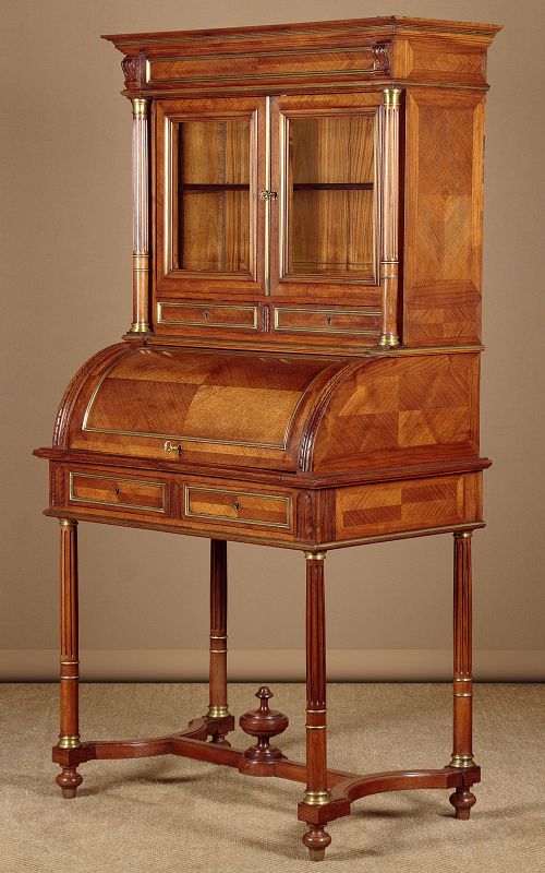 Small Sectretaire Bureau Bookcase C.1900