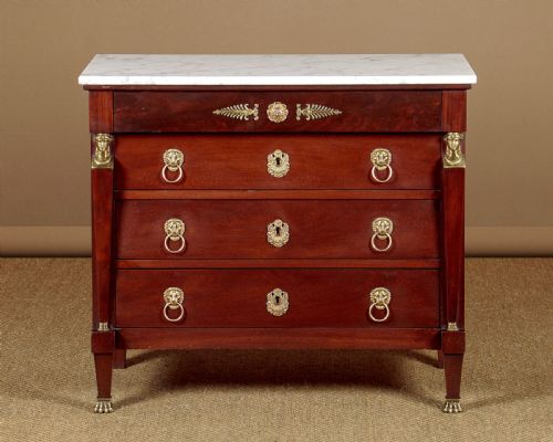 Small Empire Style Chest of Drawers C.1930
