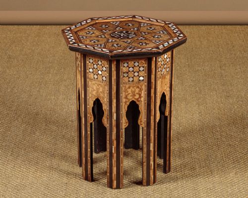 Liberty & Co. Pearl Inlaid Occasional Table C.1910
