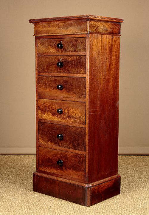 Mahogany Wellington Chest C.1860
