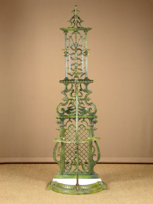 Cast Iron Hall Stand C.1870