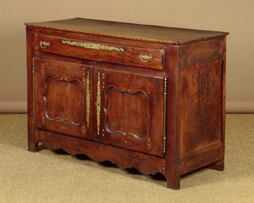 Small French Fruitwood Dresser Base C.1760