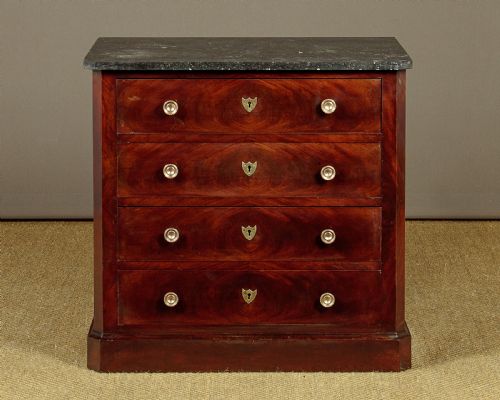 Small Marble Top Commode C.1840