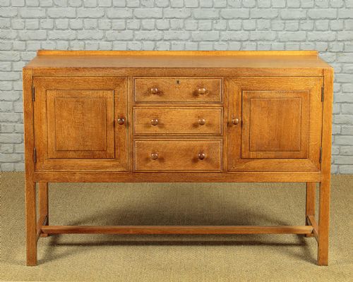 Small Oak Sideboard by Heals C.1930