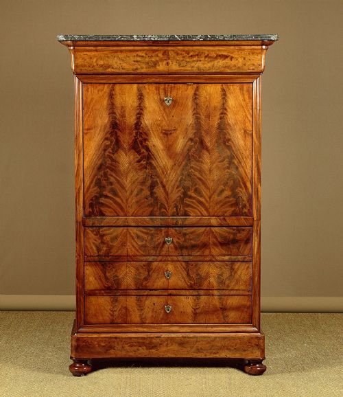 Mahogany Secretaire Abattant C.1860