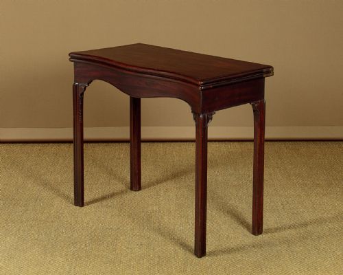 George II Fold Over Supper Table C.1750